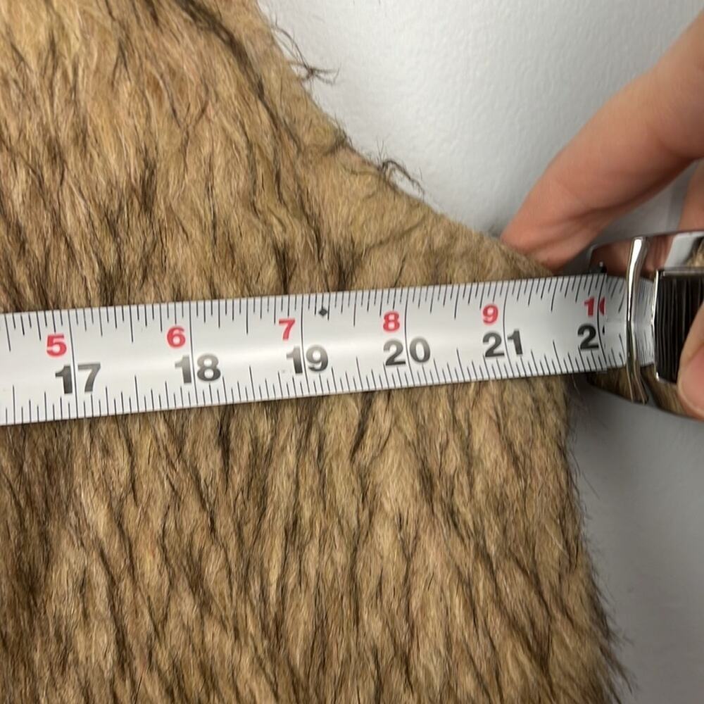 Special One by Rock International faux fur lined vest size medium - Picture 6 of 9